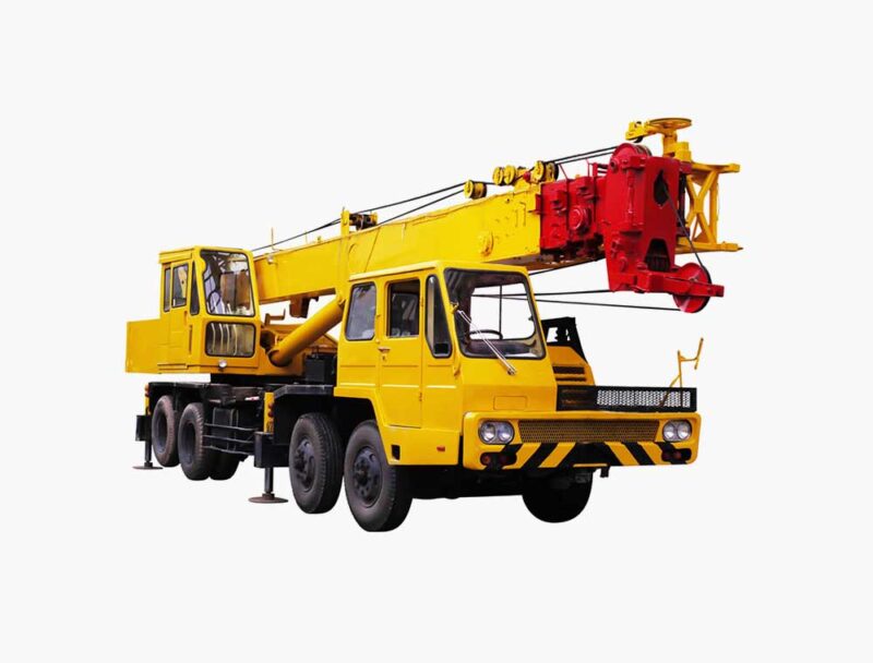 Truck Crane, Isolated