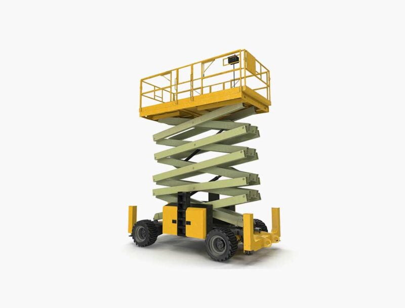 32 ft, Wide, Electric Scissor Lift